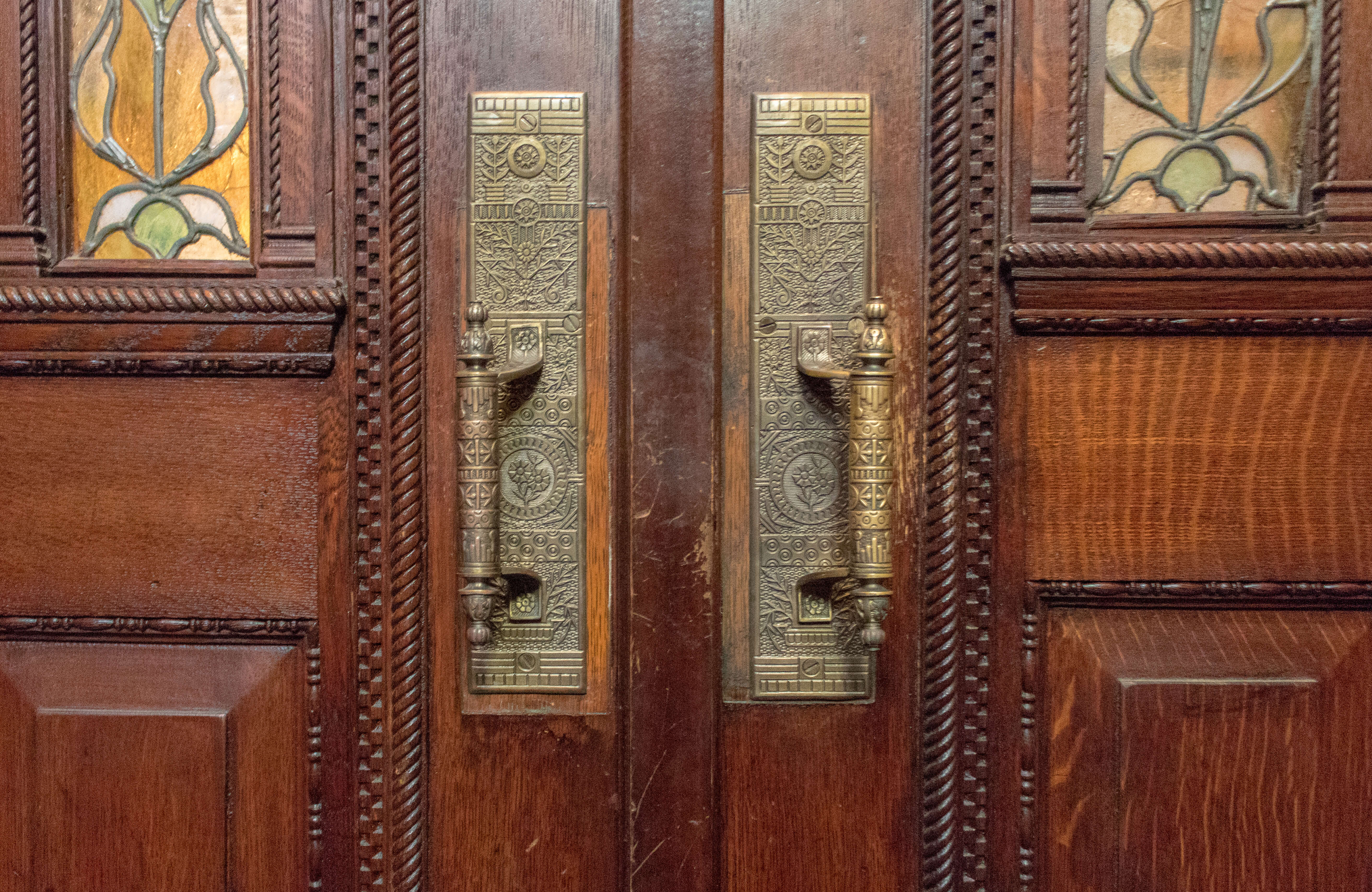 doors with stained glass