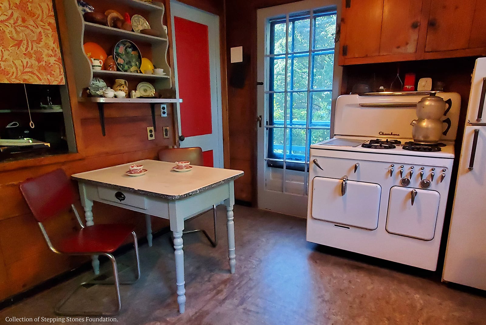 enamel topped kitchen table