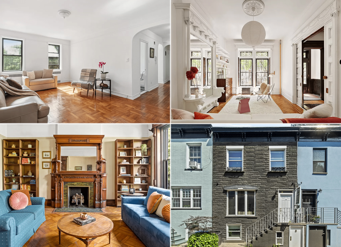 brooklyn listings - collage of brooklyn homes for sale