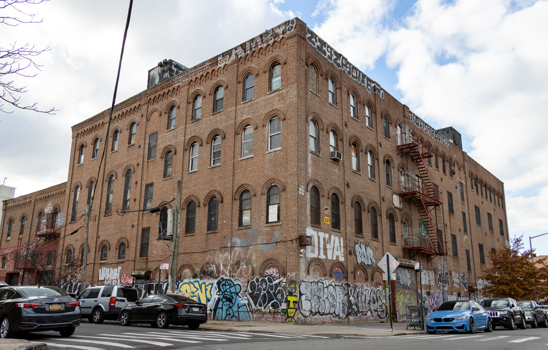 bushwick - brick former brewery building