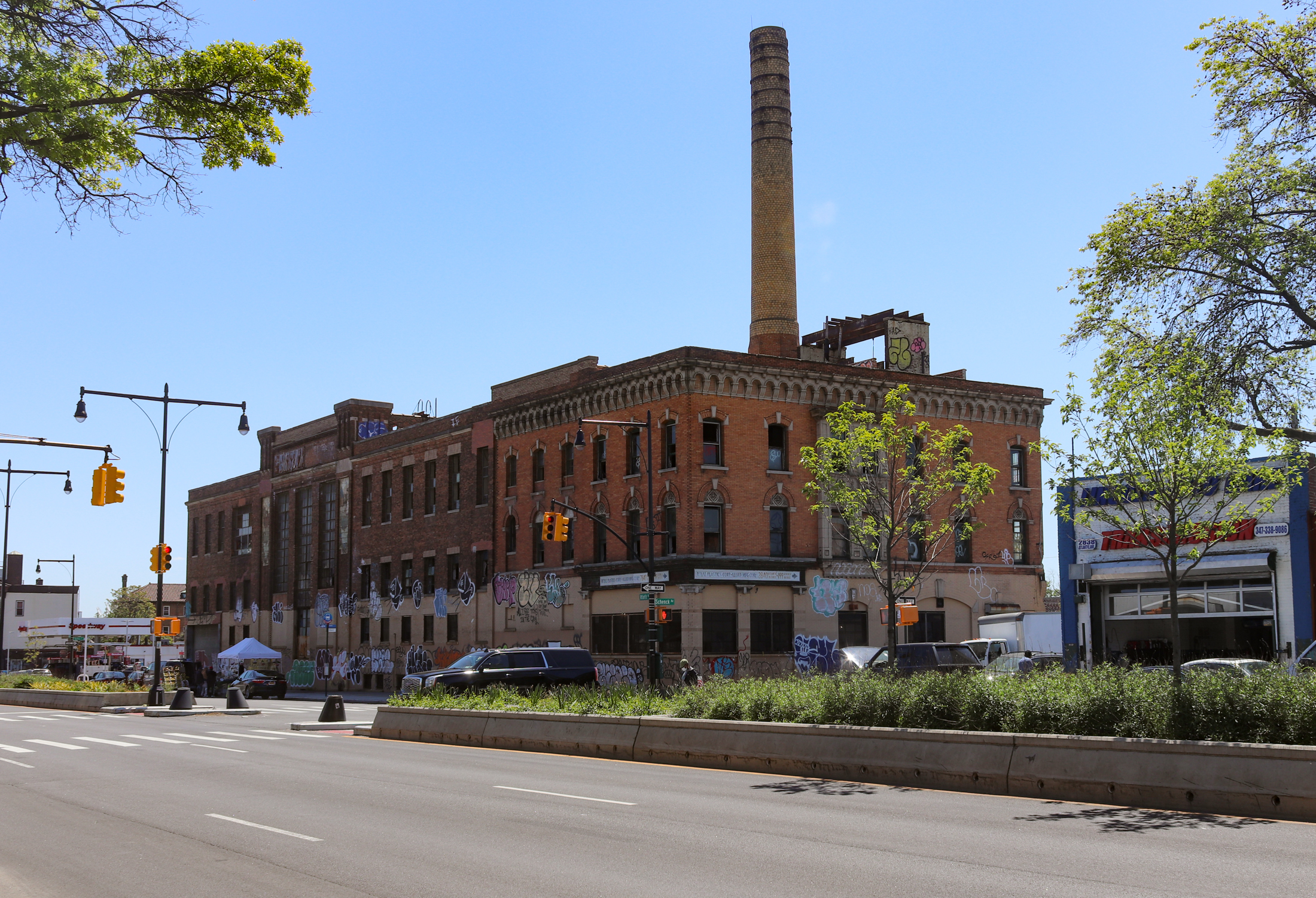 empire state dairy and its smokestack