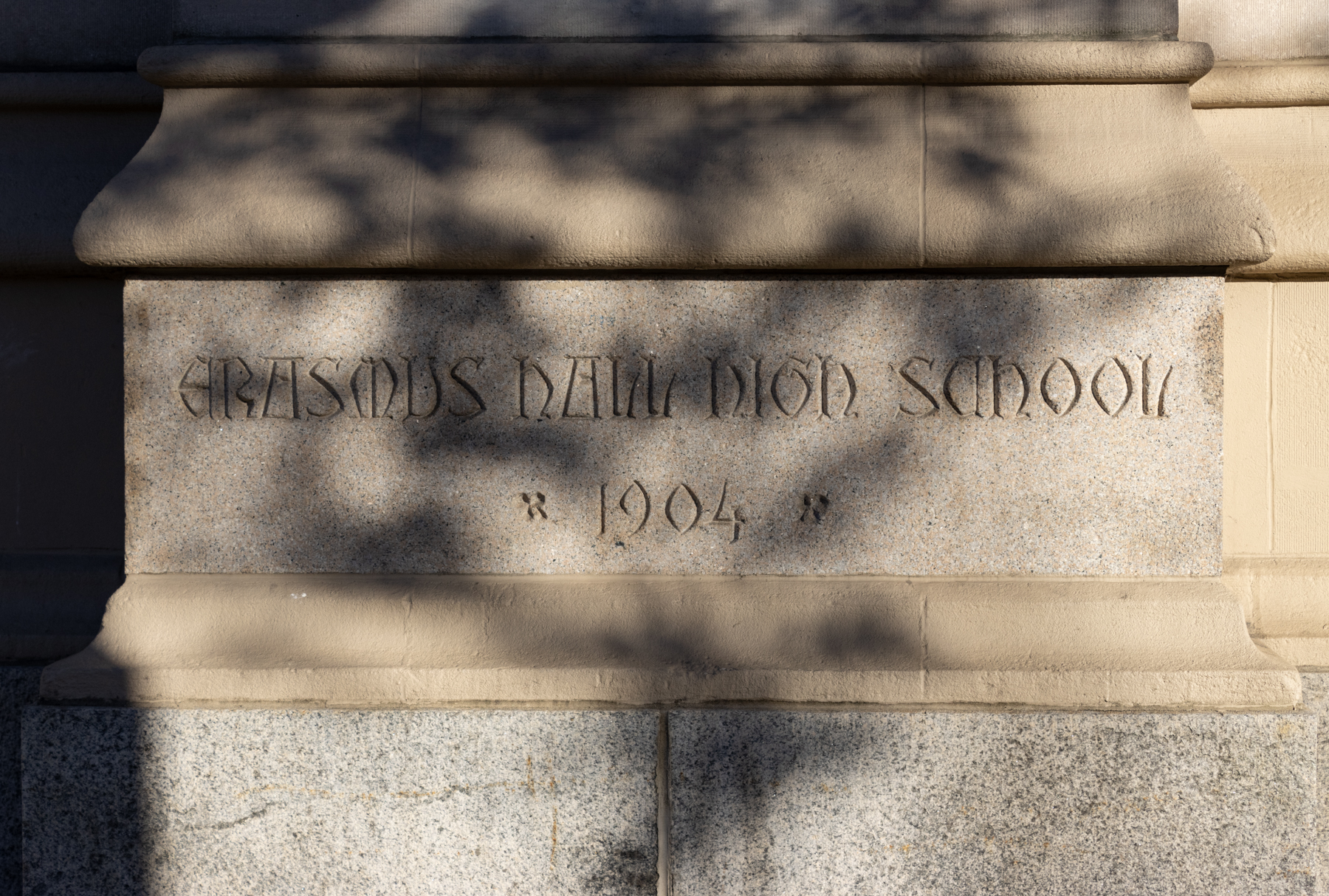 cornerstone with 1904 date