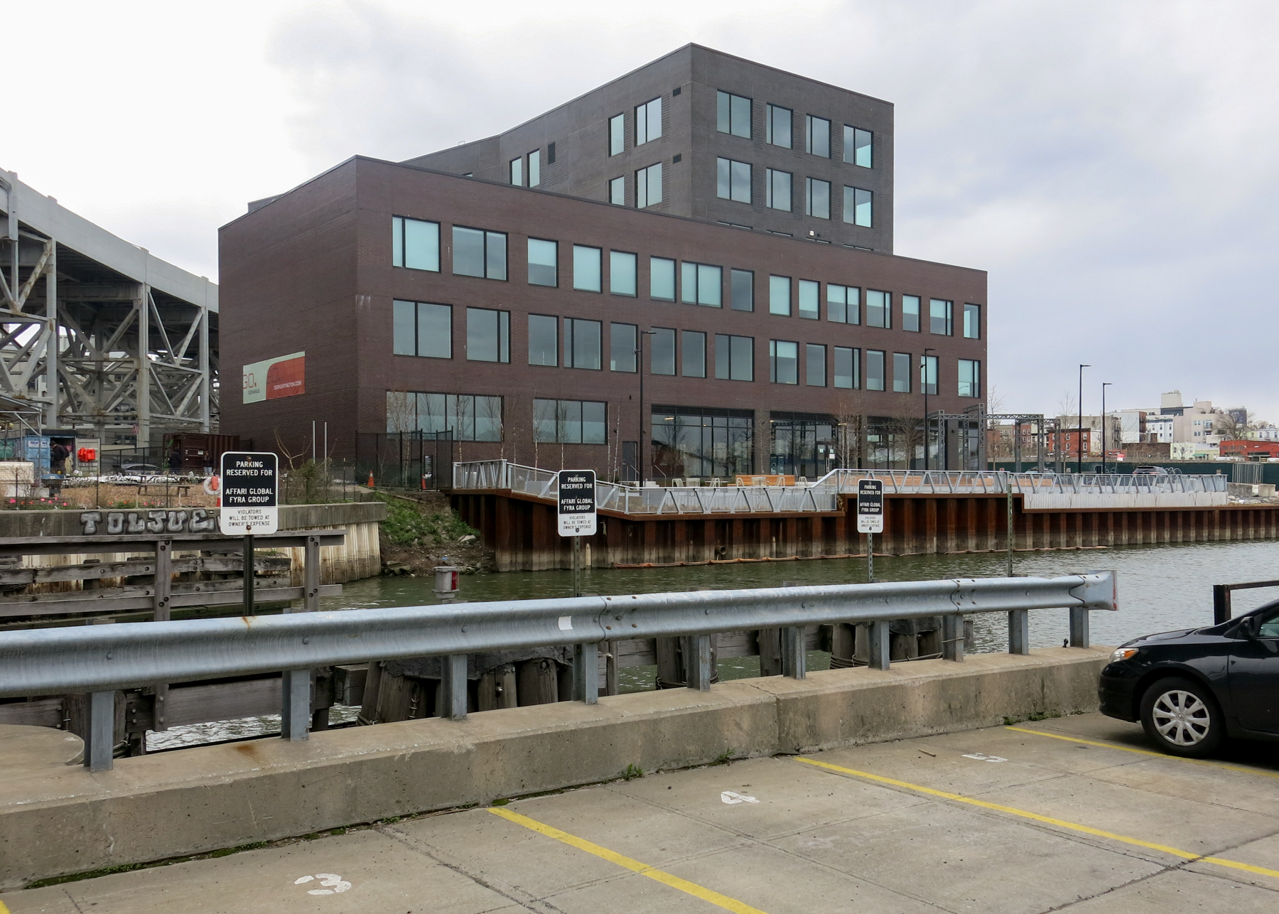 building along the canal