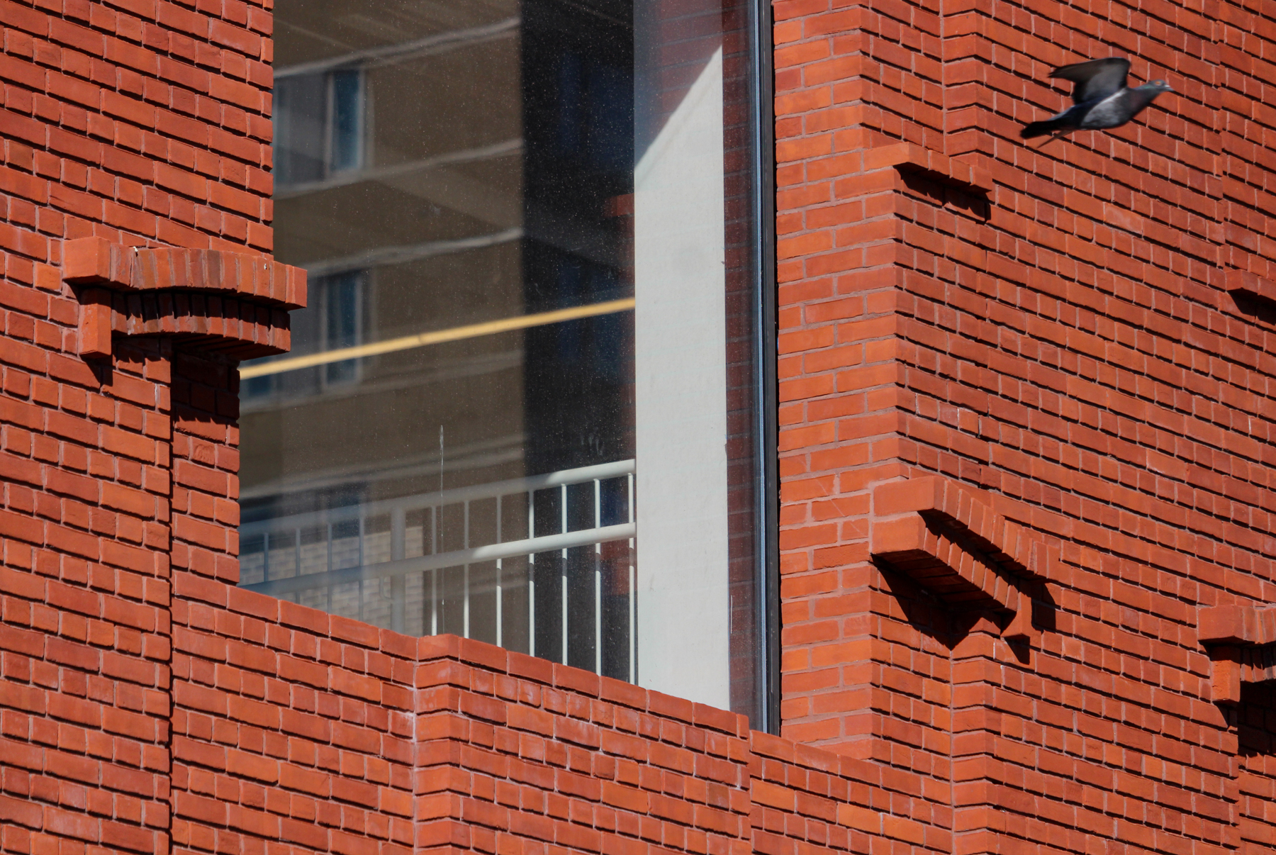 brick and window details