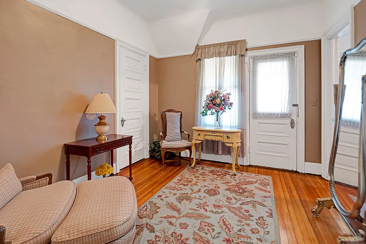 bedroom with door to exterior